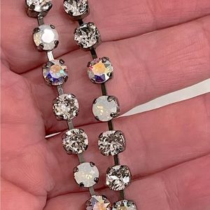 6mm crystal necklace. Not Sabika. Sabika inspired